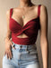 Chic V-Neck Halter Top - Your Versatile Wardrobe Staple