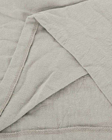 Chic Retro Print Asymmetrical Hem Blouse for Women