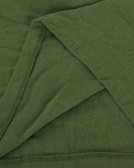 Chic Retro Print Asymmetrical Hem Blouse for Women