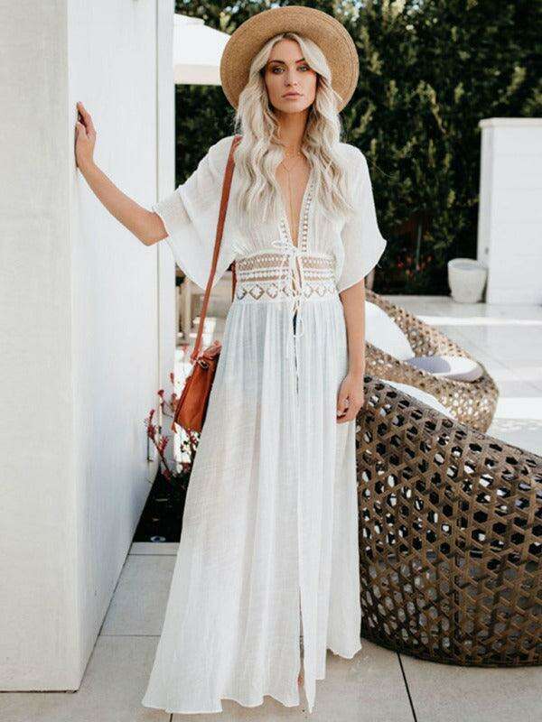 Jakoto Chic Women's Summer Beach Cover-Up Ensemble