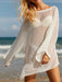 Jakoto | Women's Stylish Hollow Large Skirt Beach Dress with Sun Protection