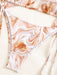 Jakoto | Women's Polka Dot Print Three Piece Bikini Set with Long-Sleeve Rashguard