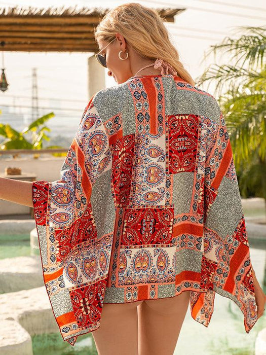 Boho Chic Kimono Cover-Up for Beach and Beyond