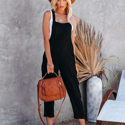 Effortlessly Stylish Cotton Gauze Jumpsuit: Unique Self-Design for Modern Women