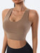JakotoNew Women's Shockproof Running Fitness Vest Sports Bra with Push-Up Support - Stylish Large Size Yoga Bra