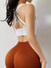 JakotoNew Women's Shockproof Running Fitness Vest Sports Bra with Push-Up Support - Stylish Large Size Yoga Bra