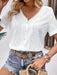 Summer new women's clothing reversible white blouse-kakaclo-White-S-Très Elite