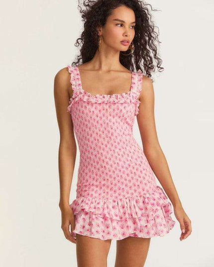 Enchanted Garden Camisole Gown: Floral Elegance by JakotoNew