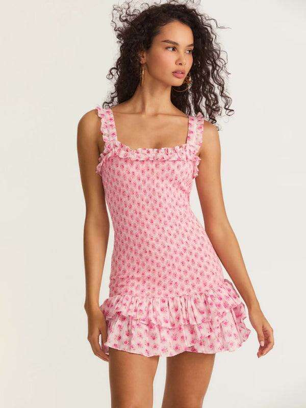 Enchanted Garden Camisole Gown: Floral Elegance by JakotoNew