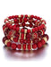 Bohemian Chic Crystal Beaded Bracelet - Elevate Your Style with Artistic Flair