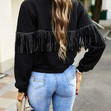 Essential Elegance Women's Long Sleeve Knit Top for Everyday Comfort