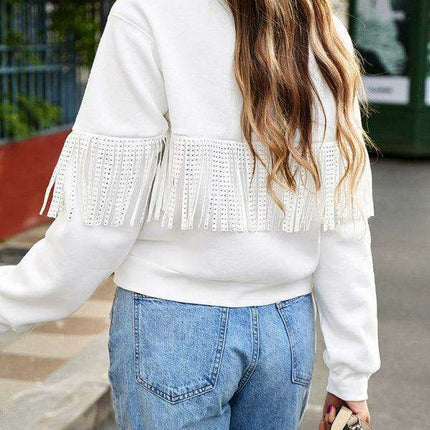 Essential Elegance Women's Long Sleeve Knit Top for Everyday Comfort