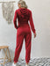 Effortlessly Stylish Women's Solid Color Jumpsuit for All Occasions
