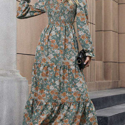 Elegant Floral Maxi Dress: Effortless Chic for Every Occasion