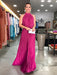 Vibrant Pleated Halterneck Dress: Embrace Chic Summer Style