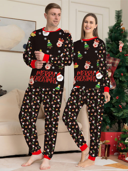 Santa Claus Holiday Matching Pajama Set for Mother & Child