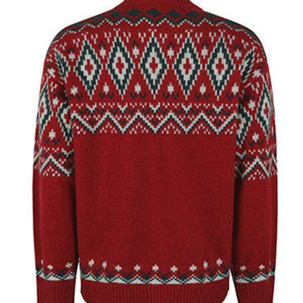 Festive Women's Knit Holiday Sweater - Stylish Jumper for Joyful Celebrations