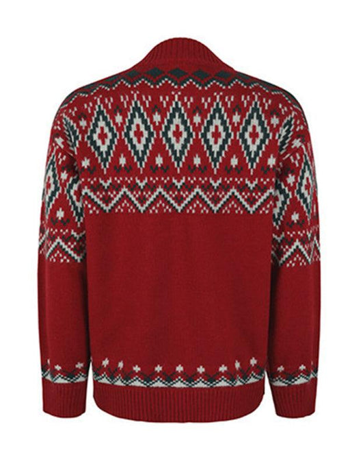 Festive Women's Cozy Knit Christmas Sweater - Oversized Jumper for Holiday Festivities