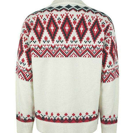 Festive Women's Knit Holiday Sweater - Stylish Jumper for Joyful Celebrations