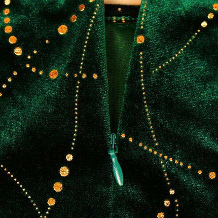 Elegant Velvet Mermaid Gown for Spring and Summer Celebrations