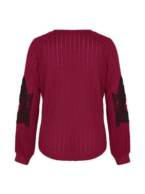 Chic Comfort: Women's Soft Knit Sweater Top