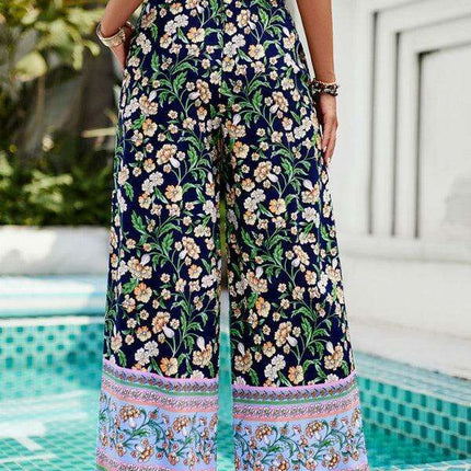 Floral Elegance Viscose Trousers: Effortless Style Meets Ultimate Comfort