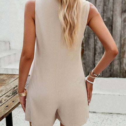 Elegant Solid Viscose Jumpsuit for Effortless Spring-Summer Style