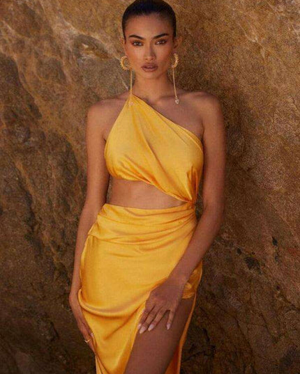 Free-Spirited Elegance Backless Strapless Maxi Dress - Embrace Bohemian Bliss