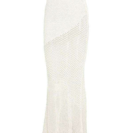 Bohemian Elegance Maxi Skirt Outfit with Adjustable Tie