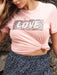 Colorful Valentine's Day Women's Short Sleeve Tee - Chic and Cozy
