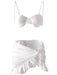 Shiny Sweetheart Enhancing Bikini Set - Women's Beachwear Collection