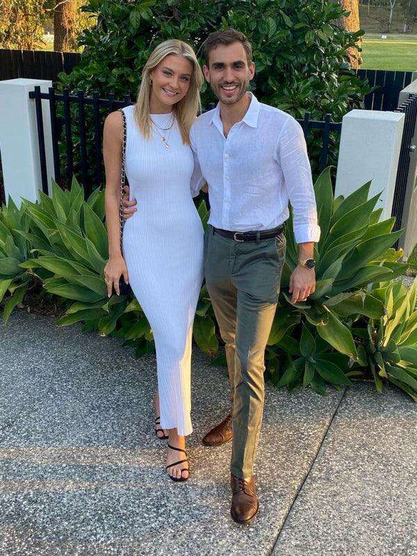 Chic Sleeveless Knit Maxi Dress for Women