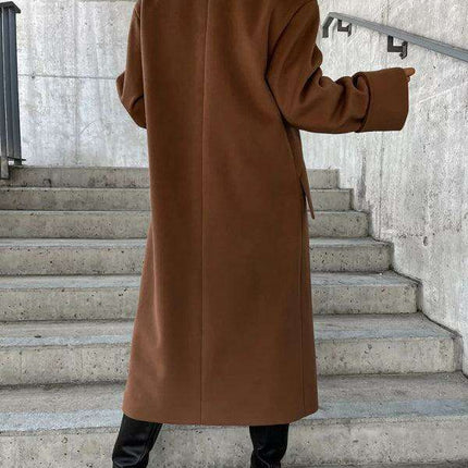 Vibrant Double-Breasted Wool Jacket - Elevate Your Autumn/Winter Wardrobe