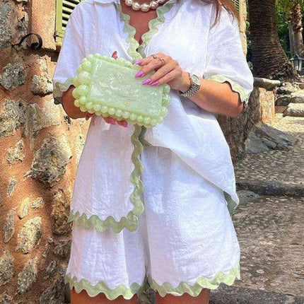 Effortless Chic: Women's Stylish Casual Set for Spring-Summer Vibes