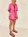 Trendy Women's Short Sleeve Casual Suit for Effortless Spring-Summer Style
