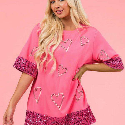 Sparkling Love Long Sleeve Tee for Women