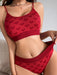 Red Love Affair Lingerie Set - Chic Intimates for Valentine's Day