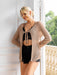 Lace Knit Hollow Cardigan - Fashionable Women's Apparel
