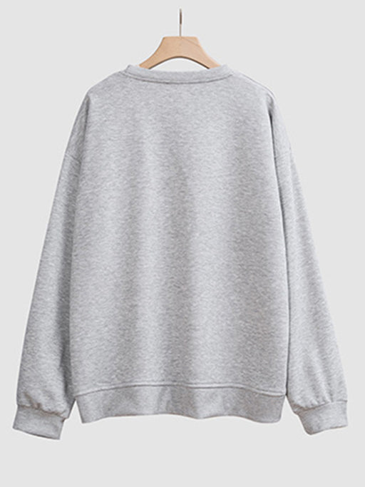 Stylish Women's Patterned Sweatshirt for Cozy Everyday Wear