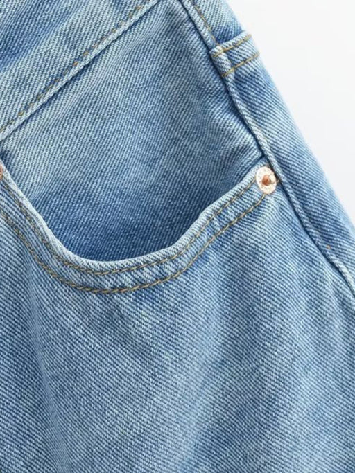 Women's Slim Fit Denim Skirt: Stylish High-Waist Design