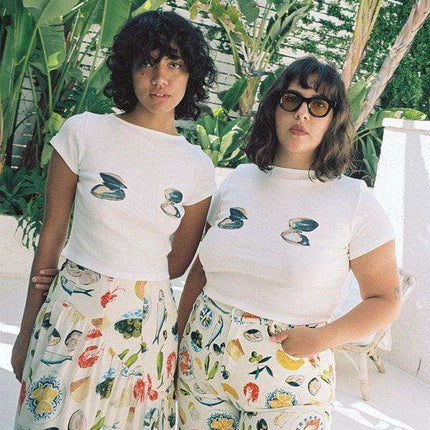 Fruity Vibes Y2K Women's Short Sleeve Graphic T-Shirt