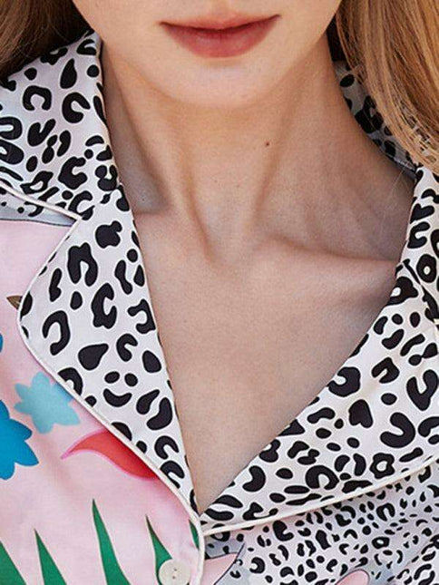 Chic and Comfortable: Women's Stylish Printed Shirt and Shorts Set