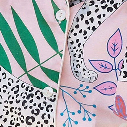 Chic and Comfortable: Women's Stylish Printed Shirt and Shorts Set