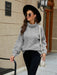 Chic Twist Bell Sleeve Turtleneck Sweater - Women's Knitwear Essential