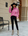 Chic Turtleneck Sweater with Twist Bell Sleeves - Women's Fashion Essential