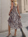 Geometric Print Suspender Dress - Chic Spring-Summer Style Choice