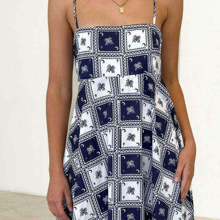 Floral Delight Women's Overall Dress