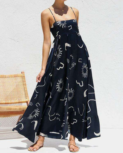 Floral Delight Women's Overall Dress