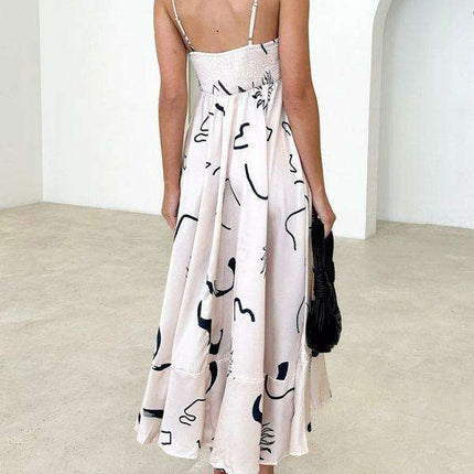 Floral Delight Women's Overall Dress