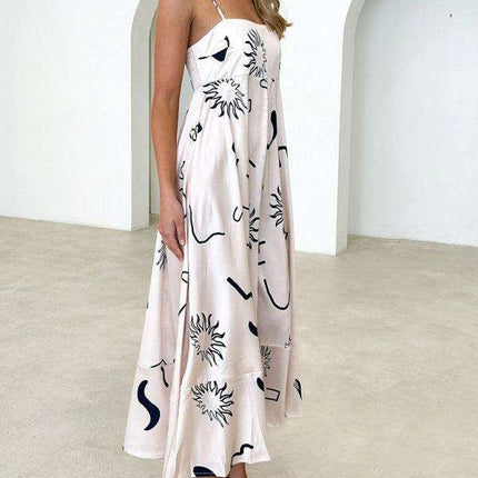 Floral Delight Women's Overall Dress